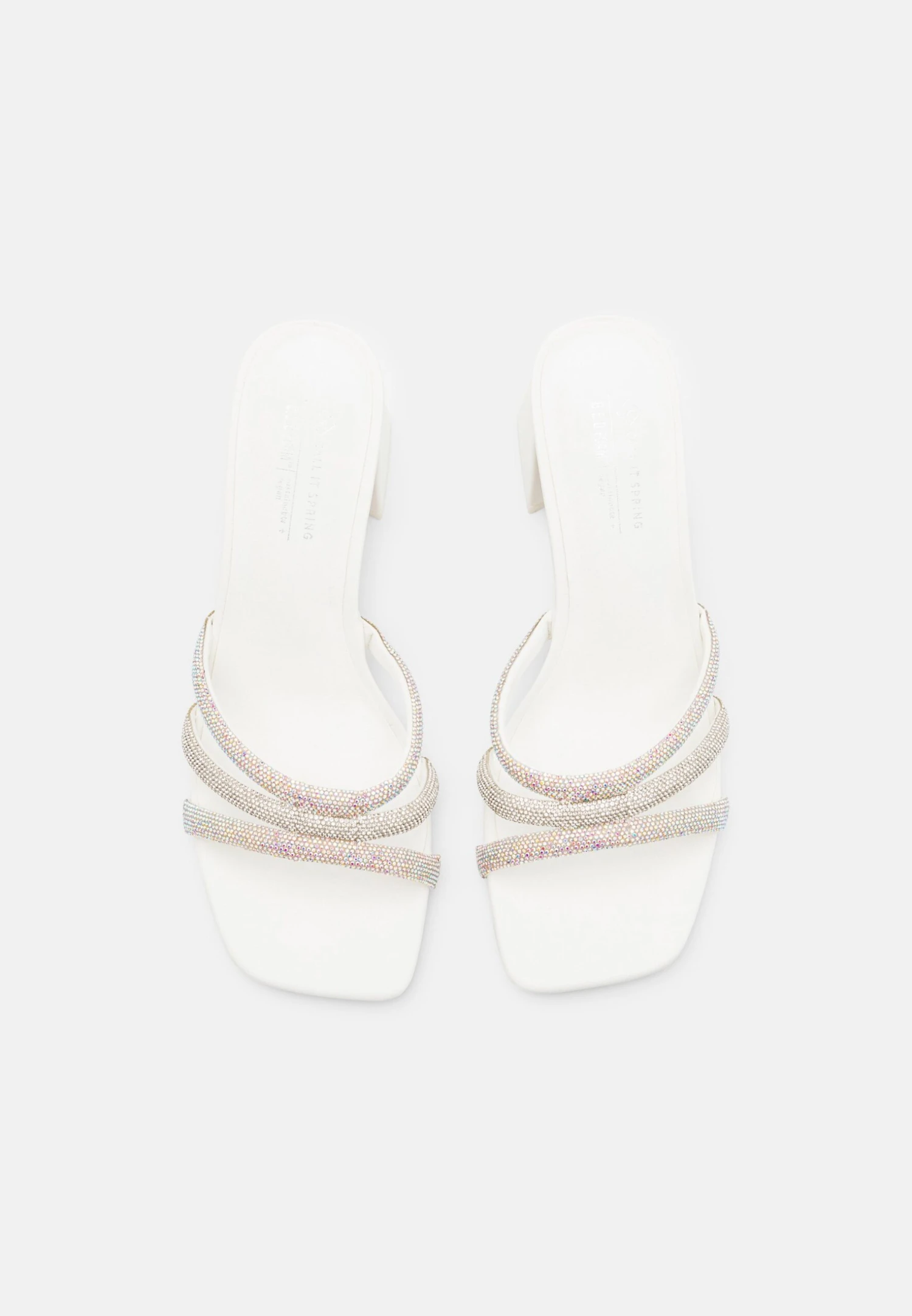 Call It Spring Vegan Crown - Muiltjes Met Hak - White 6 Call It Spring Vegan Crown - Muiltjes Met Hak - White - Afbeelding 6