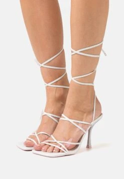 Call It Spring Vegan Flutterby - Sandalen Met Hoge Hak - Silver