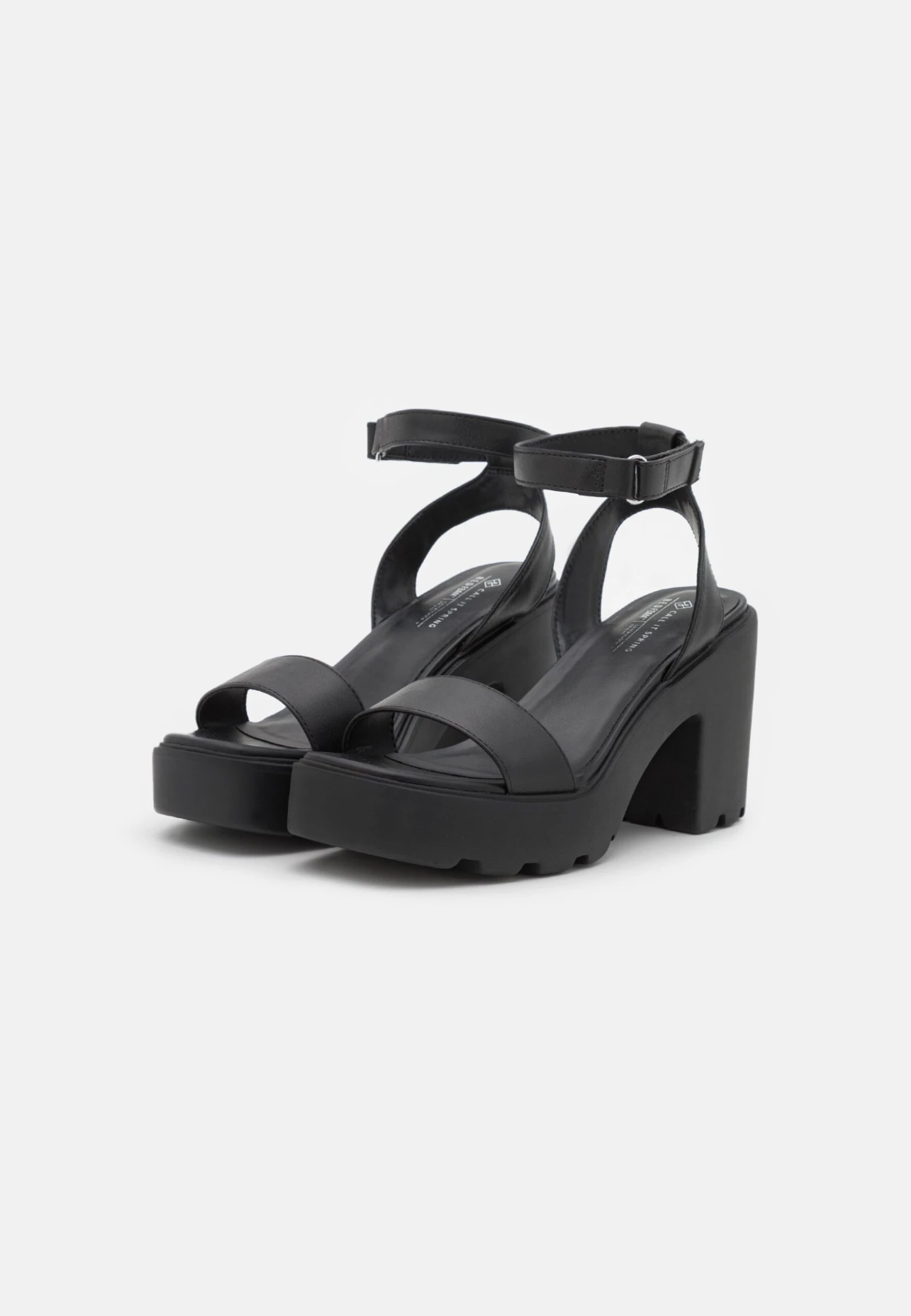 Call It Spring Vegan Wave - Sandalen Met Plateauzool - Black 3 Call It Spring Vegan Wave - Sandalen Met Plateauzool - Black - Afbeelding 3