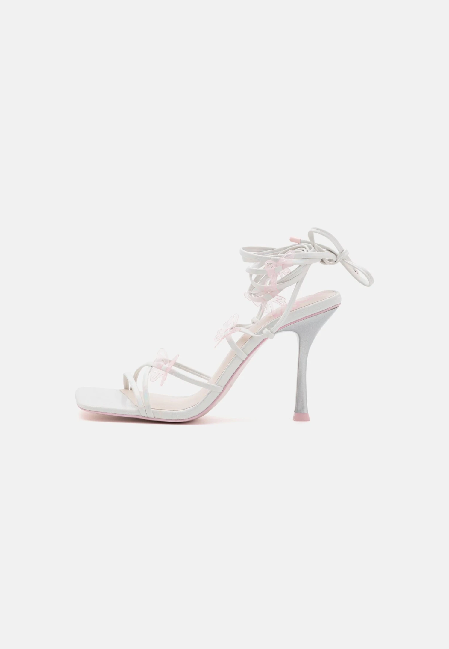 Call It Spring Vegan Flutterby - Sandalen Met Hoge Hak - Silver 2 Call It Spring Vegan Flutterby - Sandalen Met Hoge Hak - Silver - Afbeelding 2