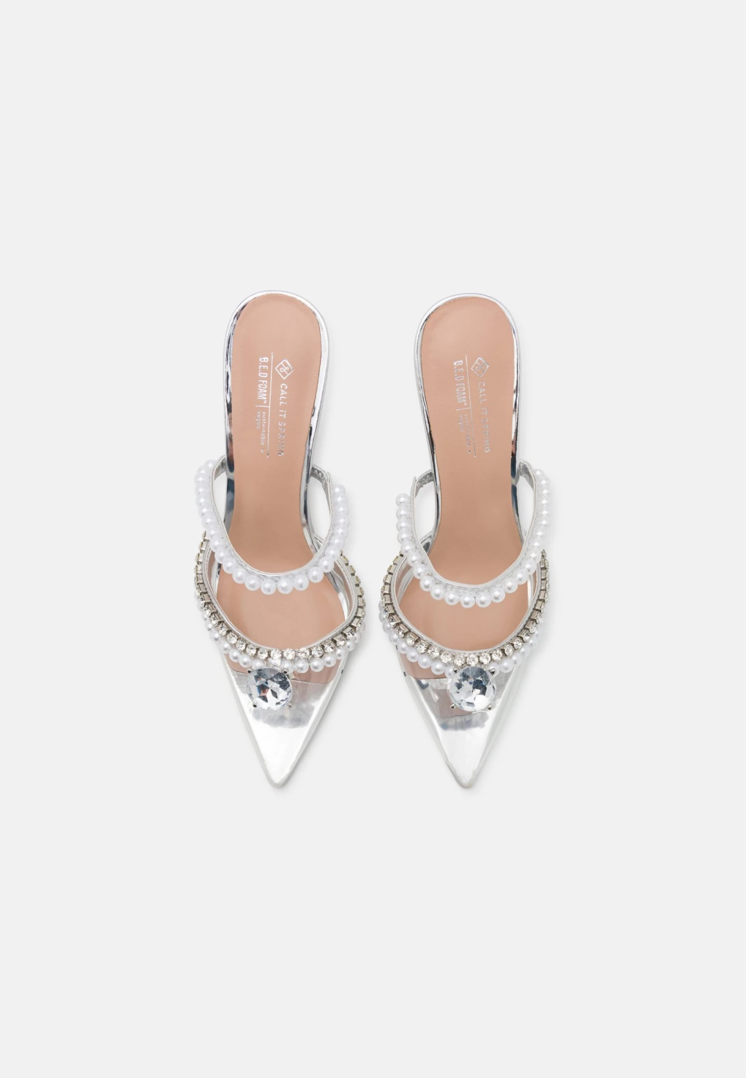 Call It Spring Regal - Muiltjes Met Hak - Clear 6 Call It Spring Regal - Muiltjes Met Hak - Clear - Afbeelding 6