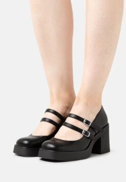 Call It Spring Monroe - Plateaupumps - Black Smooth