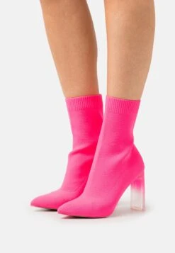 Call It Spring Vegan Noraah - Korte Laarzen - Bright Pink