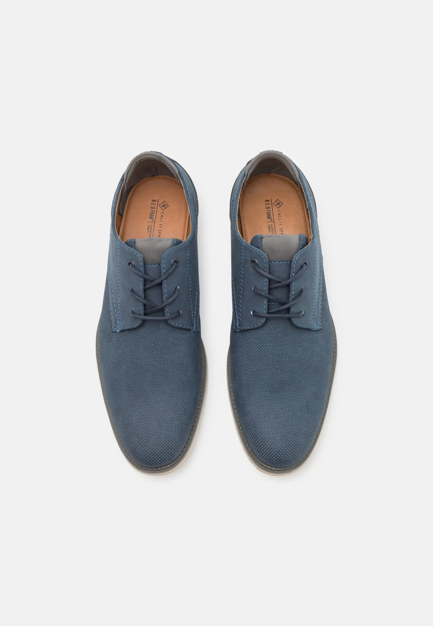 Call It Spring Vegan Robinson - Sportieve Veterschoenen - Navy 4 Call It Spring Vegan Robinson - Sportieve Veterschoenen - Navy - Afbeelding 4