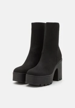 Call It Spring Vegan Nathali - Enkellaarsjes Met Plateauzool - Black -Call It Spring f436e1c21429420da2134c8023bde0b4