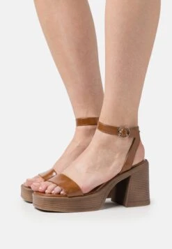 Call It Spring Cindey - Sandalen Met Hoge Hak - Dark Brown